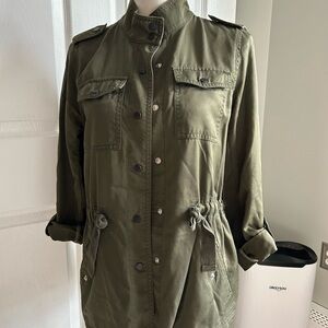 Loft | Olive Green Utility Jacket